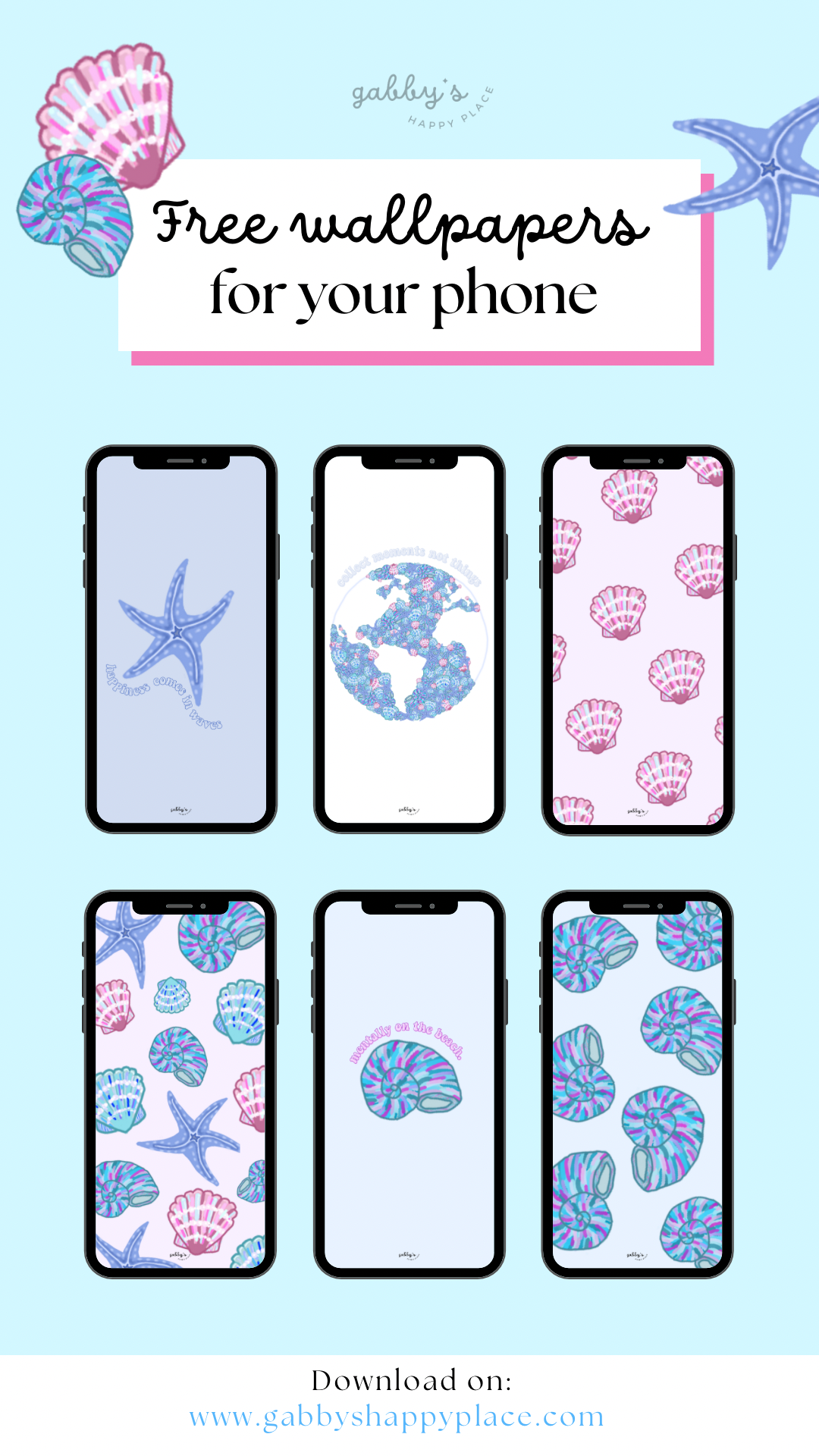 Sea Shell Phone Wallpapers