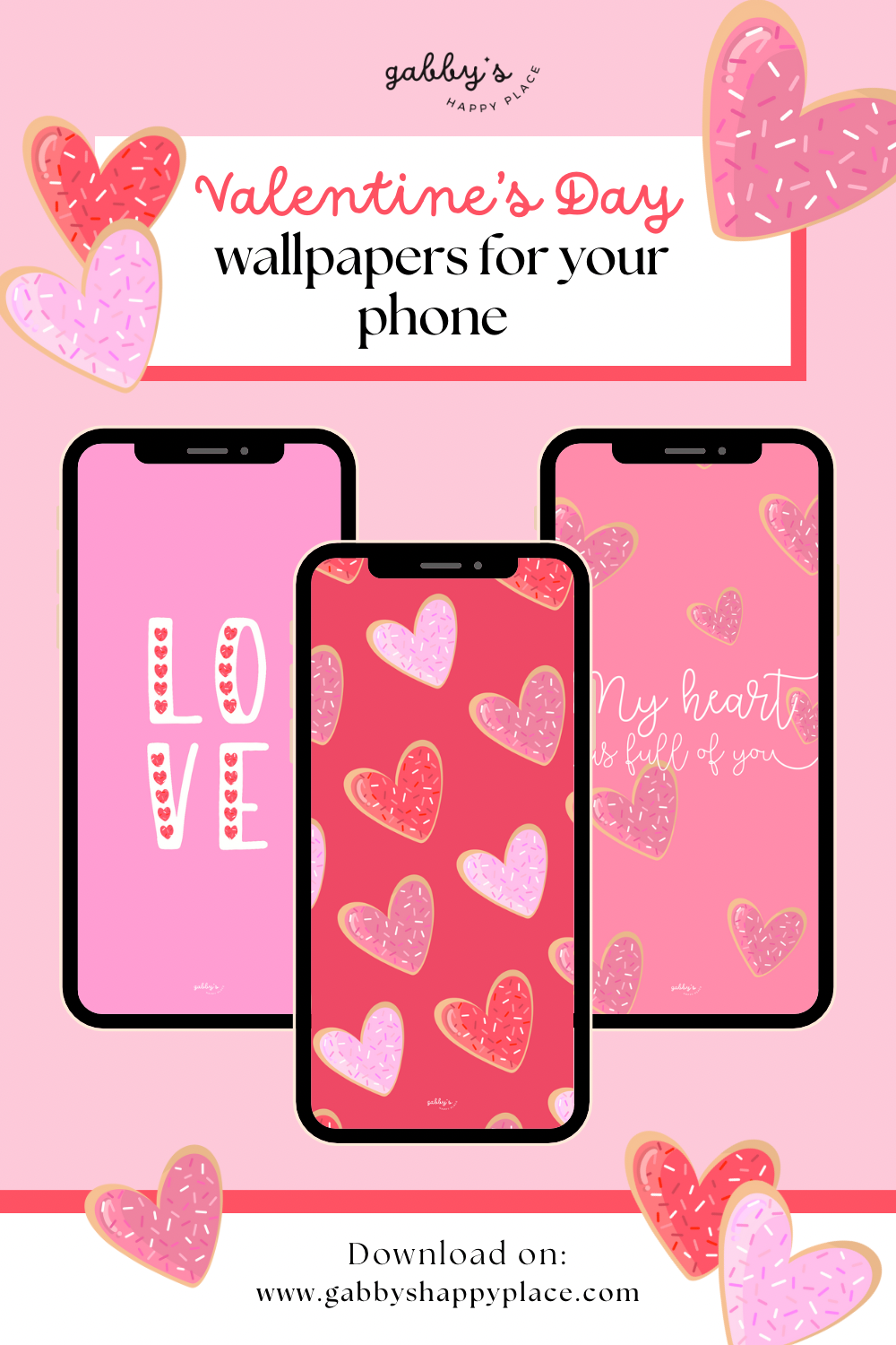 Valentine’s Day Phone Wallpapers