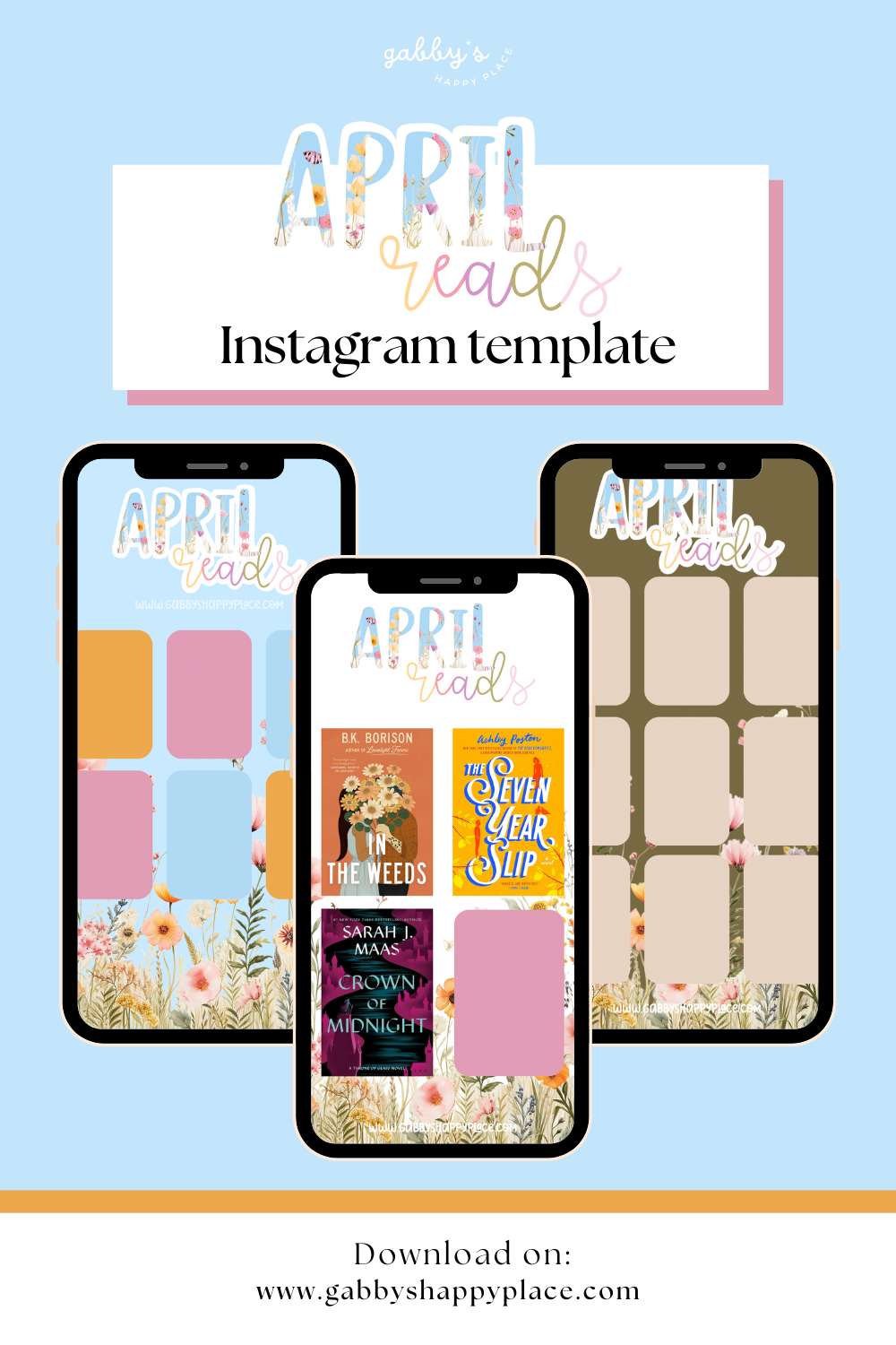 April Reads Template