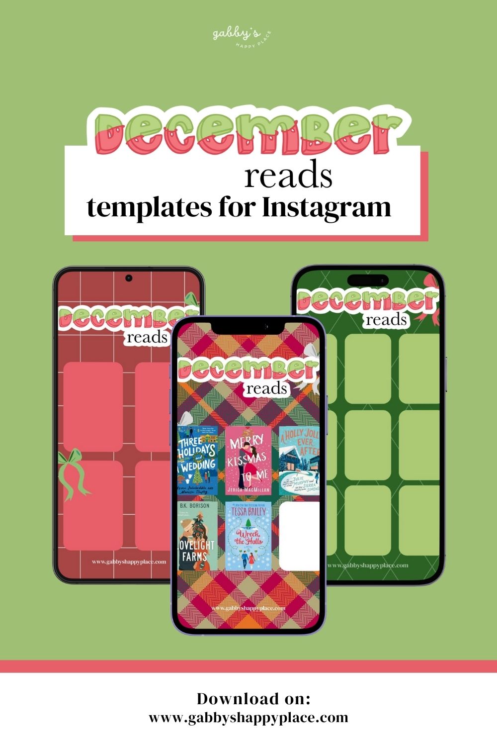 December Reads Templates